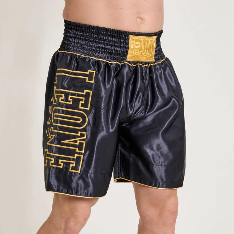 Leone DNA PREMIUM BOXING SHORTS - blue